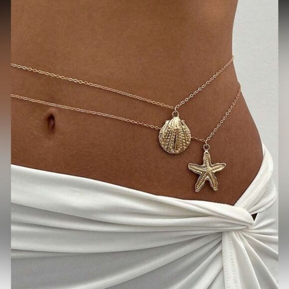 Starfish waist chain N1462